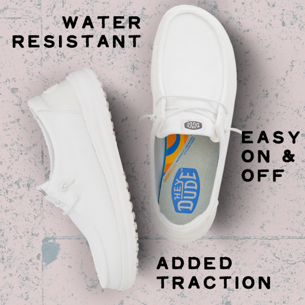Wendy Work CE Slip Resistant - White