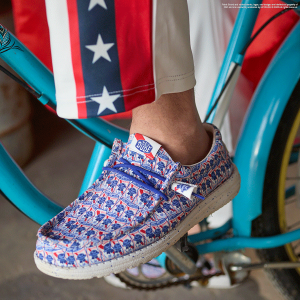 Wally Pabst Blue Ribbon - Red/White/Blue