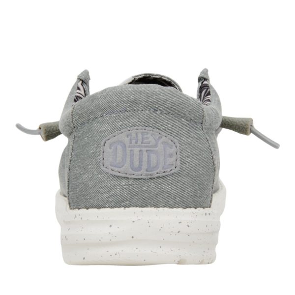 Wally Stretch Canvas - Light Grey