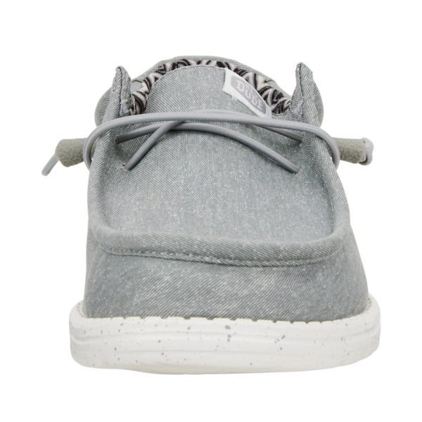 Wally Stretch Canvas - Light Grey