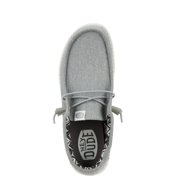 Wally Stretch Canvas - Light Grey