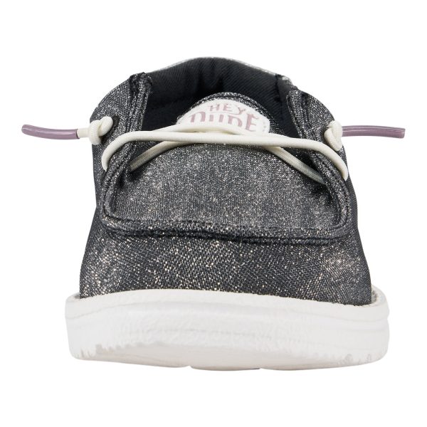 Wendy Youth Metallic Sparkle - Charcoal