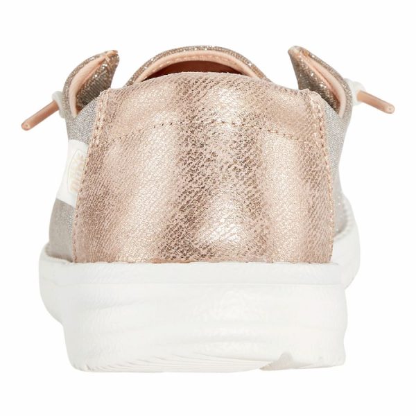Wendy Toddler Metallic Sparkle - Rose Gold