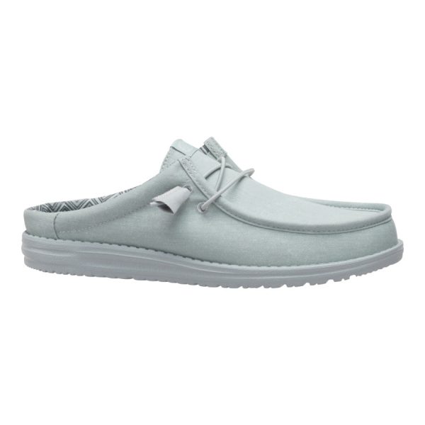 Wally Slip Stretch Canvas - Puritan Grey