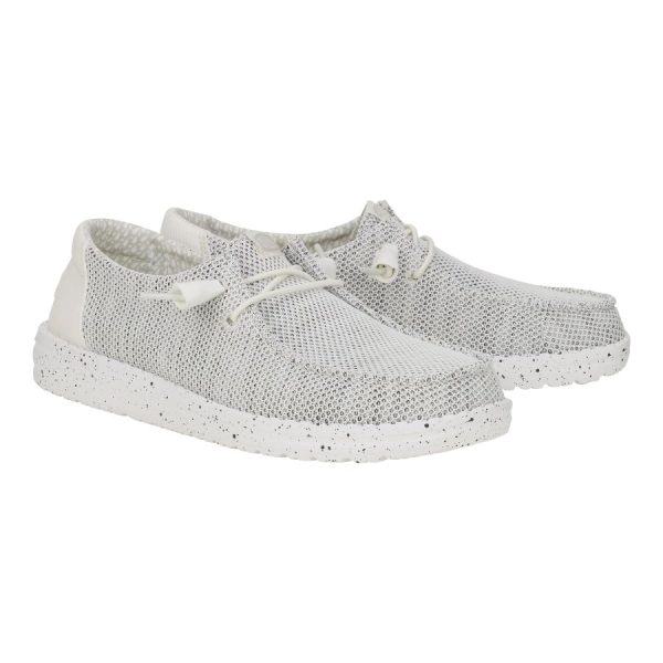 Wendy Stretch Sox Wide - Stone White