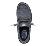 Wally Stretch Sox - Granite Grey/Black