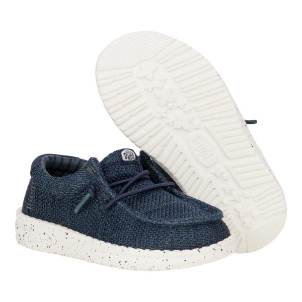 Wally Toddler Stretch Sox - Navy