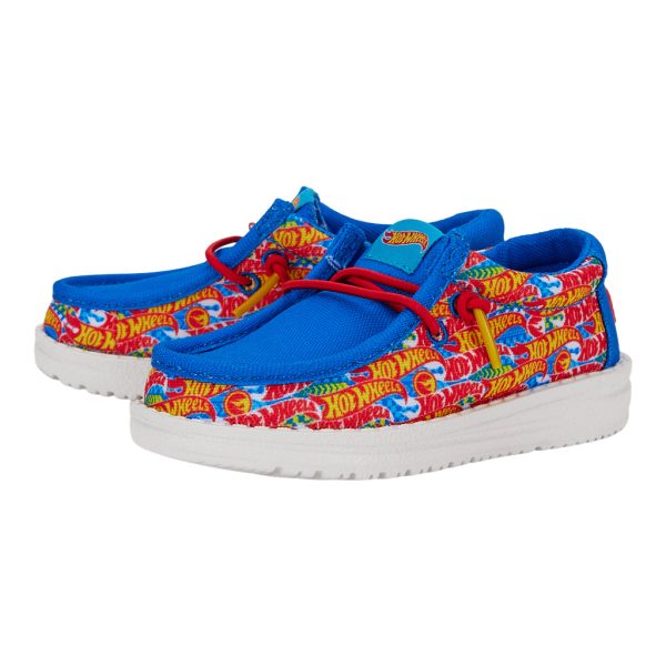 Wally Hot Wheels Toddler - Blue/Multi