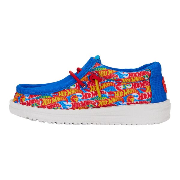 Wally Hot Wheels Toddler - Blue/Multi