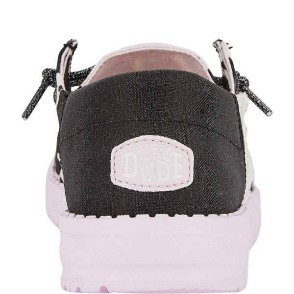 Wendy Funk Youth Cow - Black/Pink