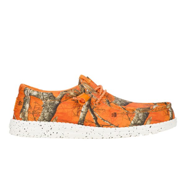 Wally Realtree Edge Colors - Orange Hunting Camo