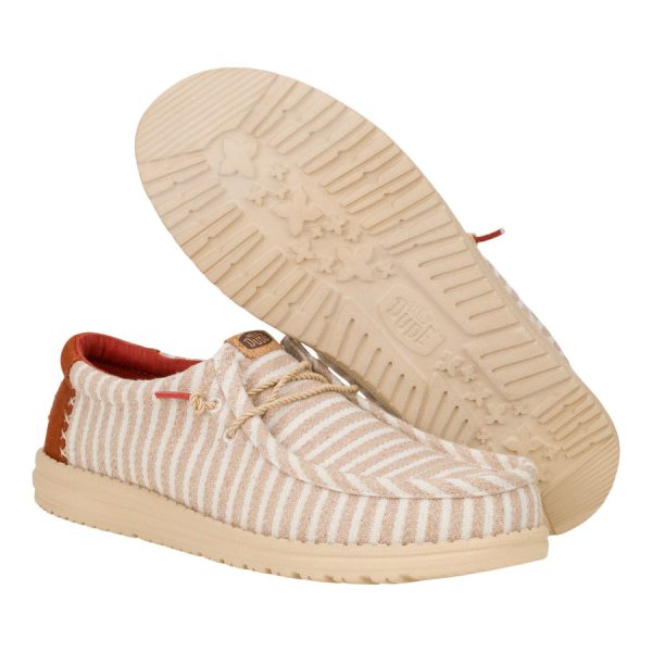 Wally Resort - Multi/Chili Red