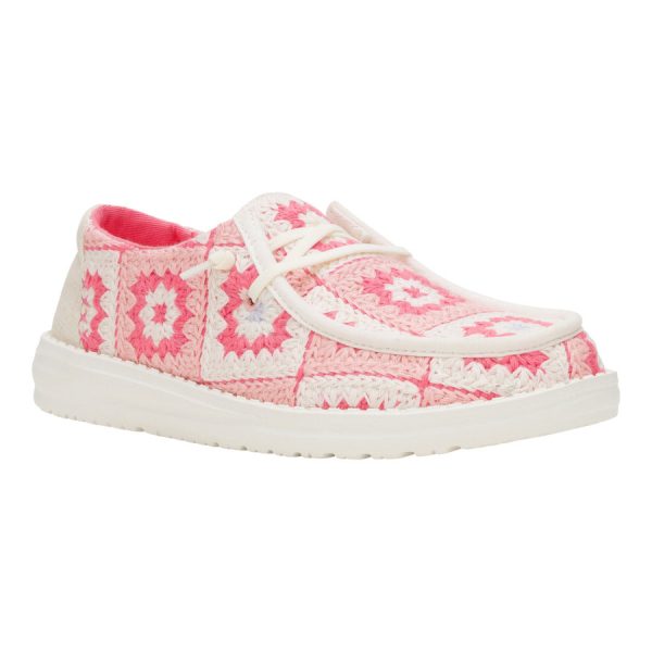 Wendy Cottage Crochet - Coral/Ballerina Pink