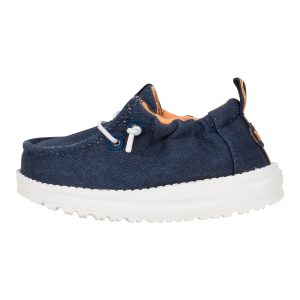 LilDude Slip On Classic - Navy Blazer