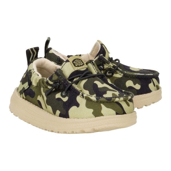 LilDude Slip On Prints - Camo