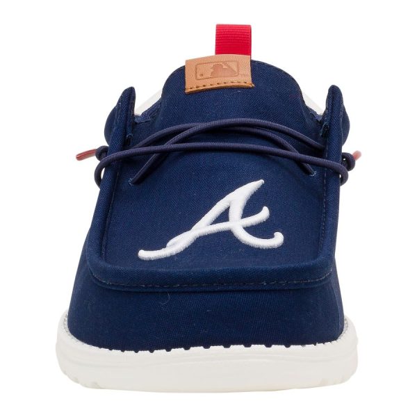 MLB BravesWally Funk - Braves Navy/White
