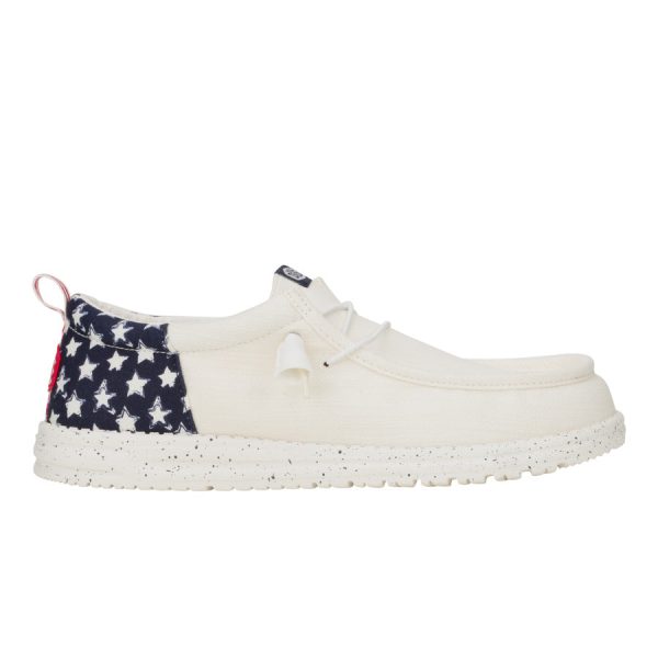 Wally Funk Americana Stars - White/Navy Blazer