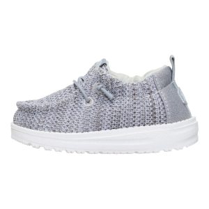LilDude Slip On Core - Grey/White