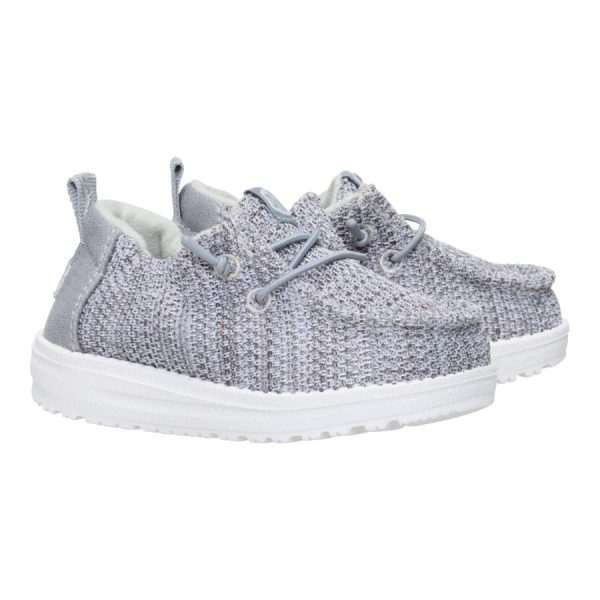 LilDude Slip On Core - Grey/White