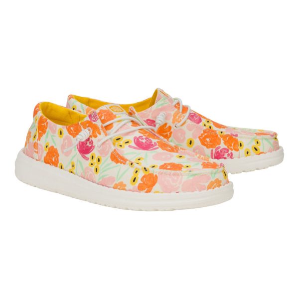 Wendy Watercolor Florals - Multi/Petal Pink