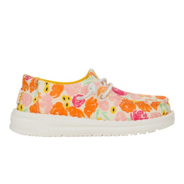 Wendy Toddler Watercolor Florals - Multi/Petal Pink