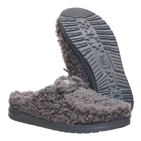 Wendy Slipper - Granite Grey
