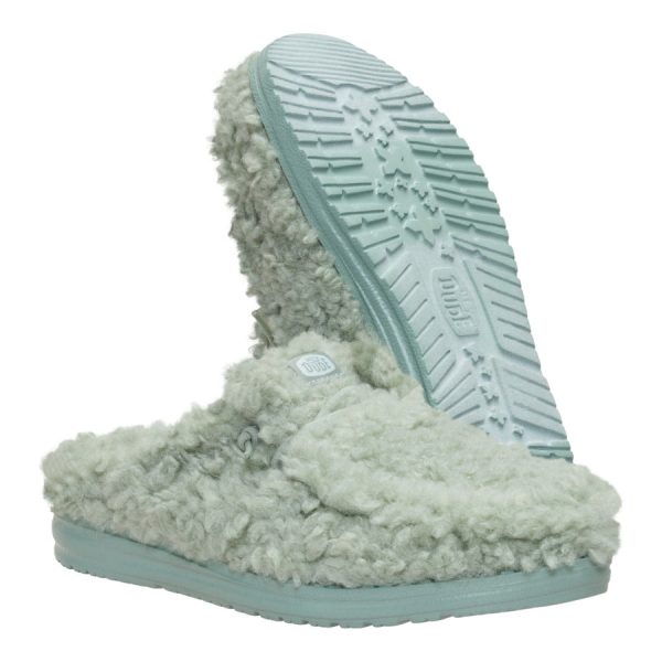 Wendy Slipper - Iceberg Green