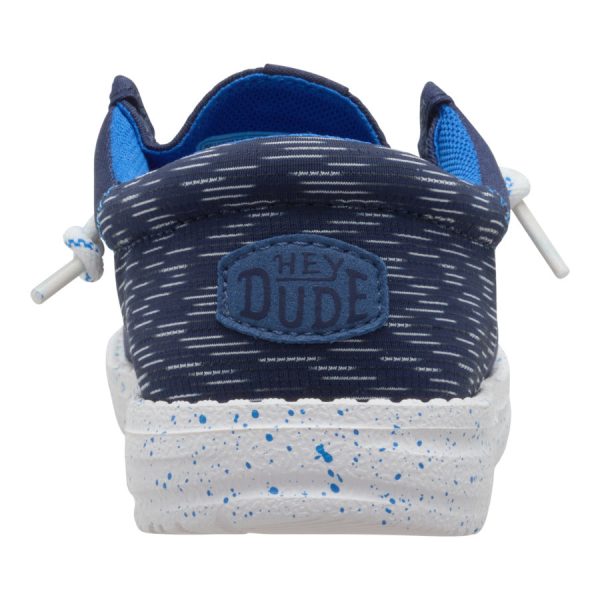 Wally Funk Youth Jersey Jacquard - Peacoat Blue/Multi