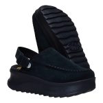 Delray Clog Suede - Black