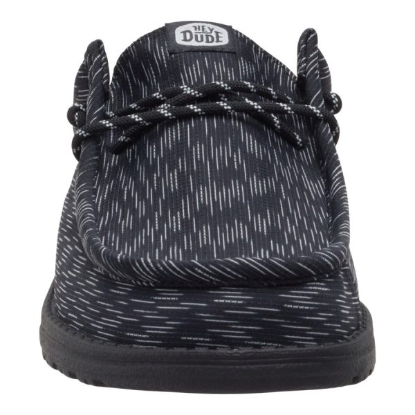Wally Slip Jersey Jacquard - Black/Monument Grey