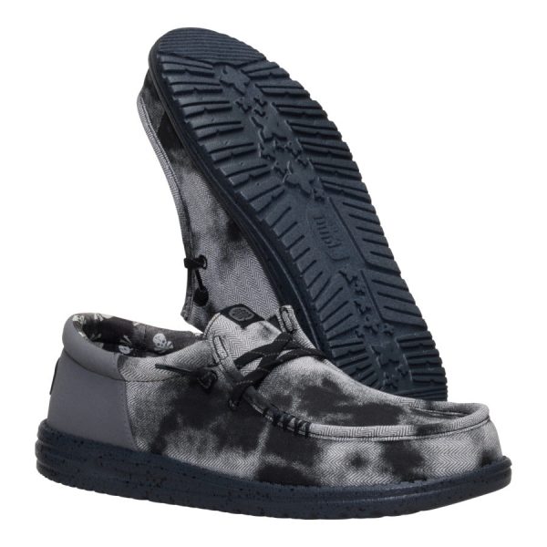 Wally Funk Over Dye - Black/Granite Grey