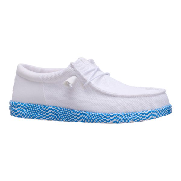 Wally Funk Warped Geo - White/Brilliant Blue