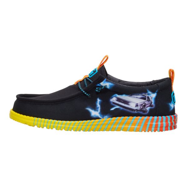 Wally Back To The Future Time Machine - Black/Multi