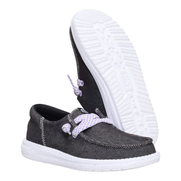 Wendy Funk Youth Friendship Lace - Black