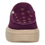 Austin Lift Suede Stud - Fig Purple