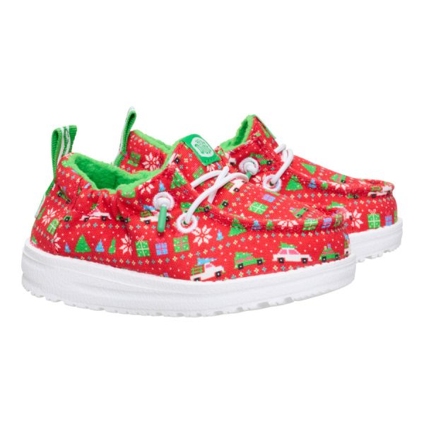 Lildude Holiday Sweater - Red/Green