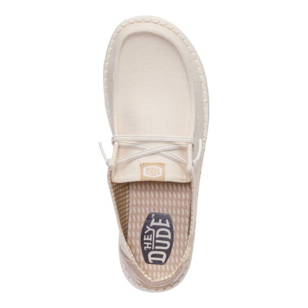 Wendy Break Brushed Linen - Tan