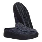 Austin Lift Suede Animal - Black Leopard