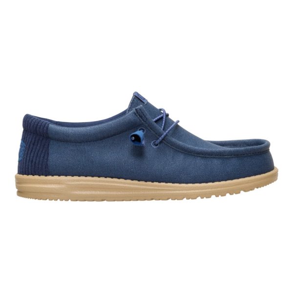 Wally Waxed Casual - Navy