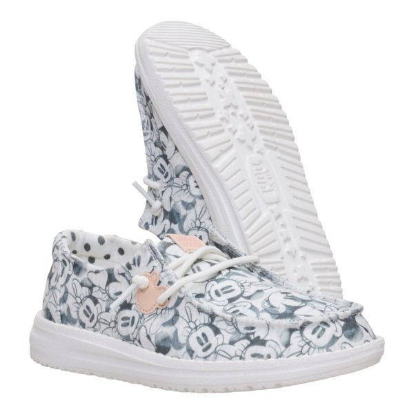 Disney Minnie Mouse Print Wendy Youth - Grey Multi