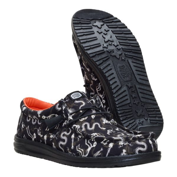 Wally Creepy Creatures - Black/Black