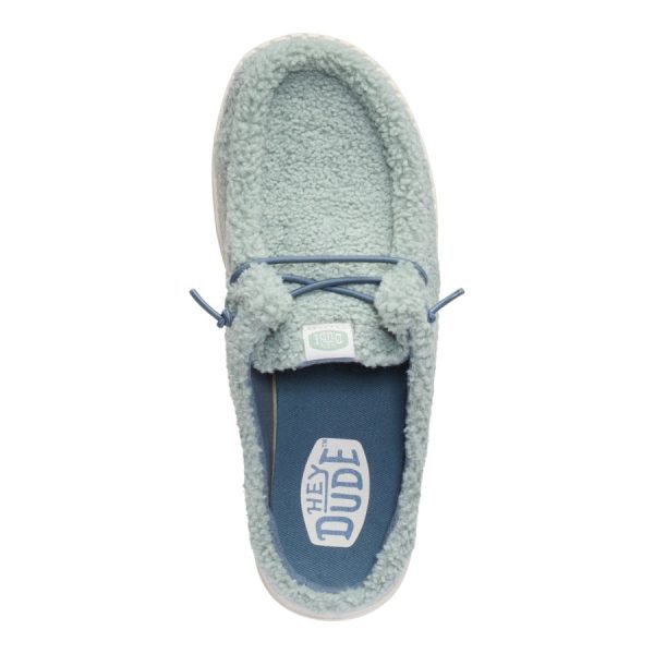 Wendy Slip Sherpa - Iceberg Green