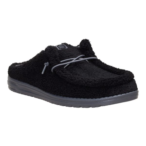 Wally Slip Sherpa - Black