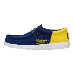 Wally Funk Michigan Wolverines - Navy/Gold/White