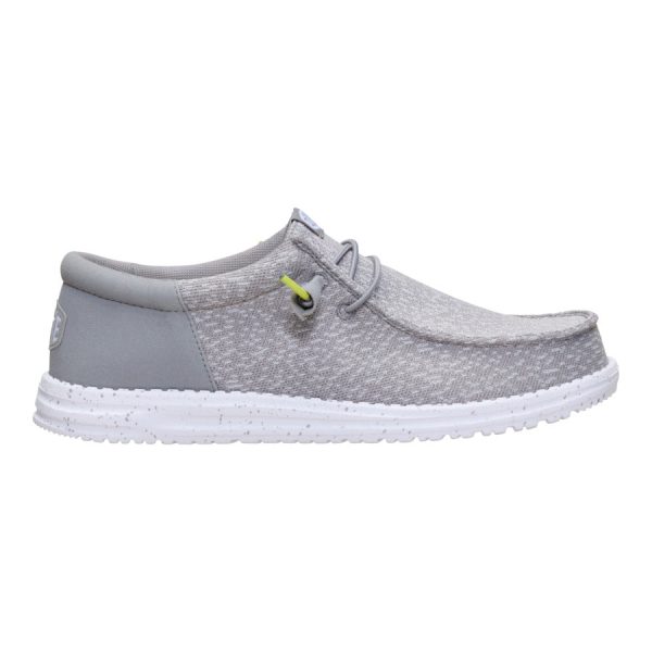 Wally Funk Stretch Speckle - Flannel Grey/Multi