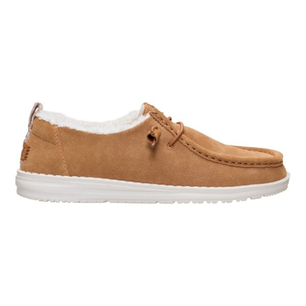 Wendy Suede Shearling - Lion Orange/Multi