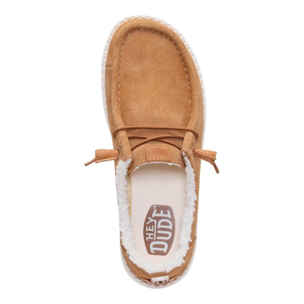 Wendy Suede Shearling - Lion Orange/Multi
