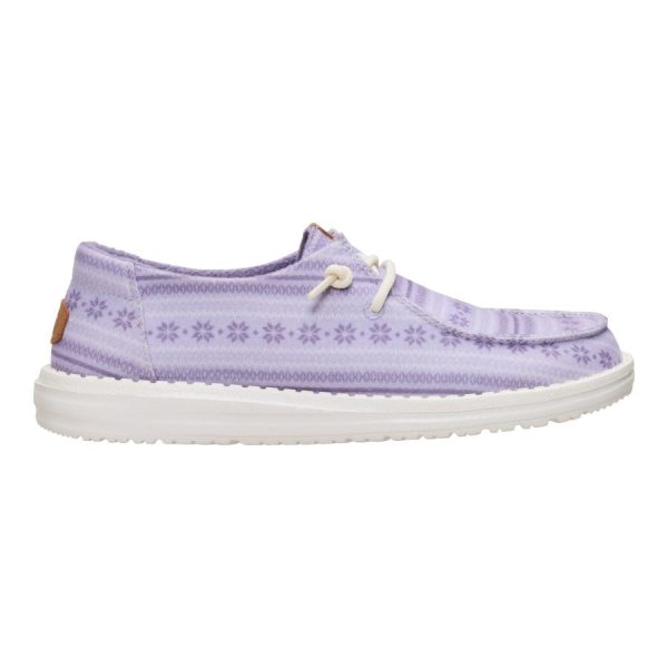 Wendy Nordic Sweater - Purple Ash/Multi