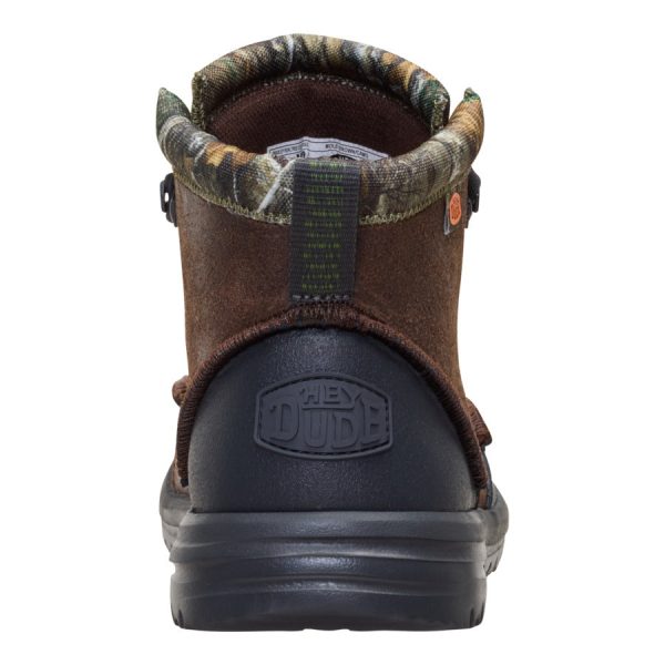 Bradley Realtree Edge Suede - Mole Brown/Camo