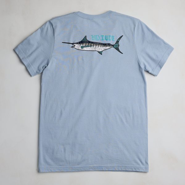 HEYDUDE Marlin Tee - Light Blue
